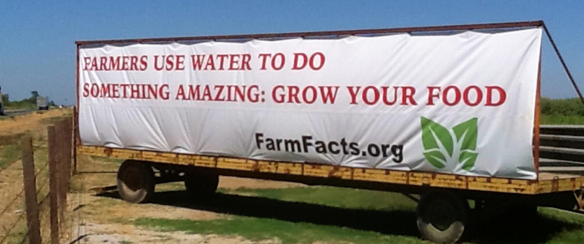 Farmers Use Water To Do Something Amazing: They Grow Your Food